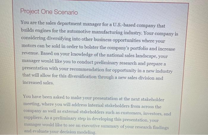 like the one below when you download Project One as a Word