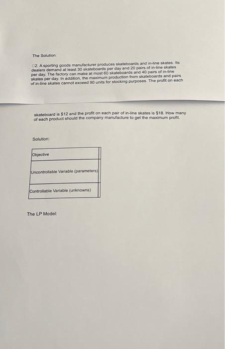 kindly I need the answer using excel data solver please The Solution: