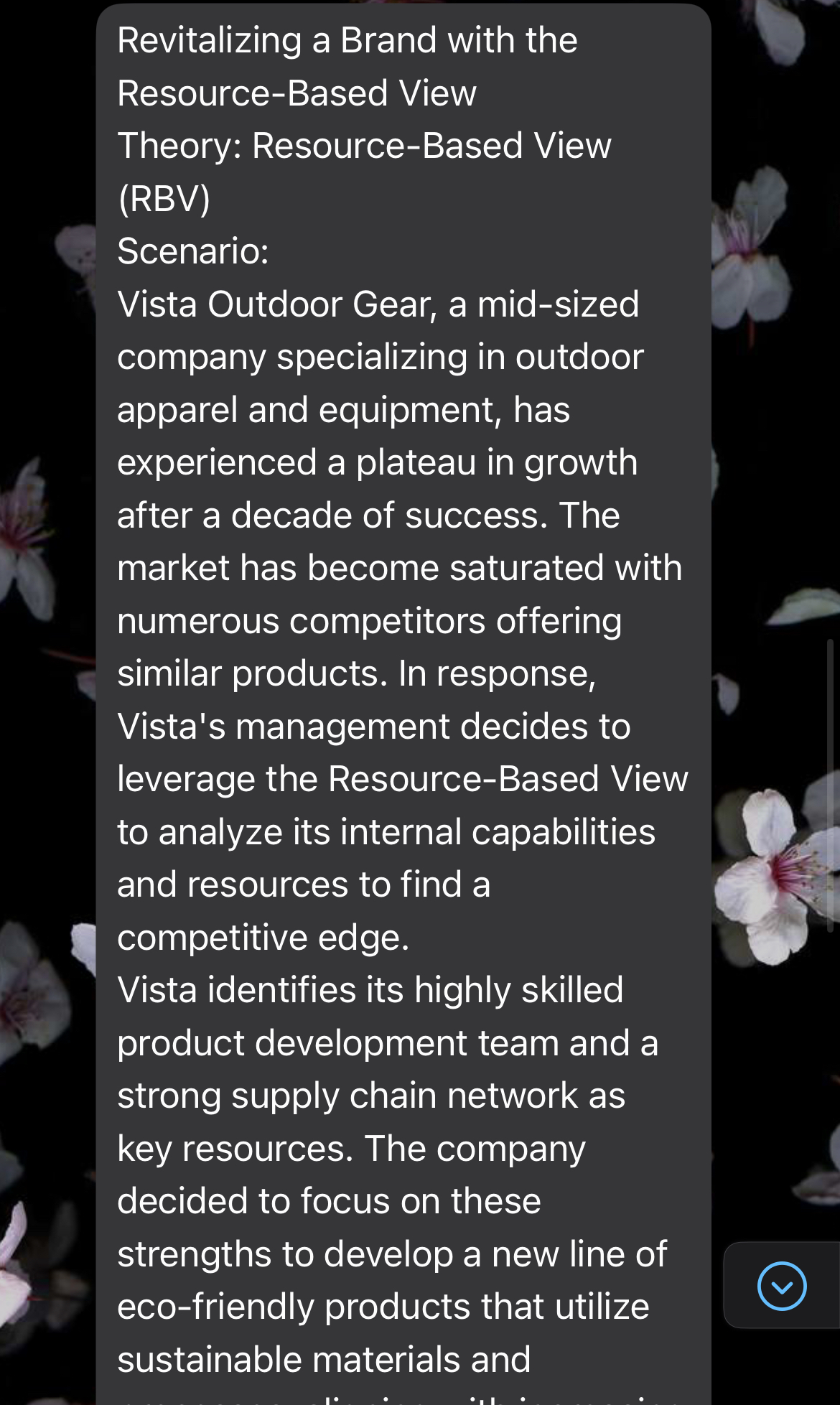  Revitalizing a Brand with the Resource-Based View Theory: Resource-Based View (RBV)