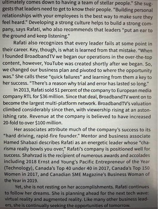 grid. Use the two variables to explain why she would fit in