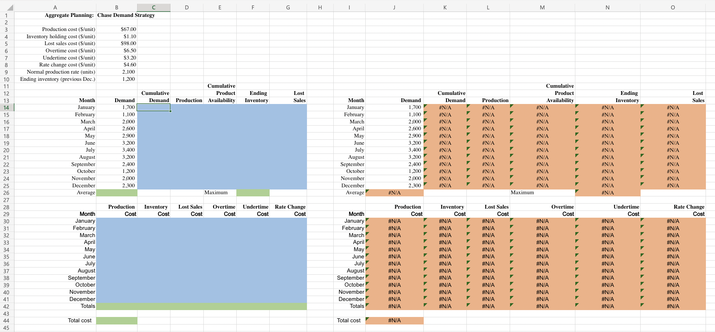 faced by Golden Beverages, a producer of two major products - Old