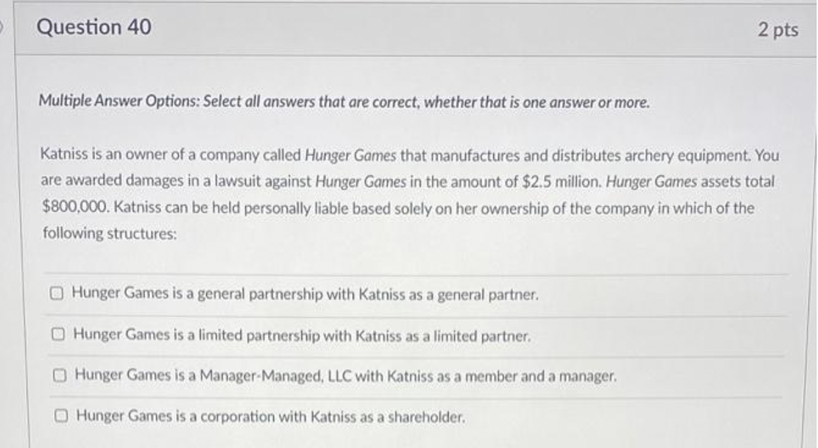 partnership called "Dumbest Doughnuts." They agree to create a general partnership. Within