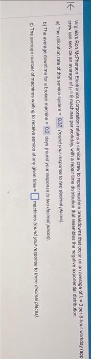 please solve C and and solve D- the probability that more than