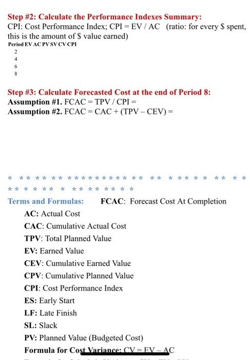 end of period 4 and the end of period 8 . What
