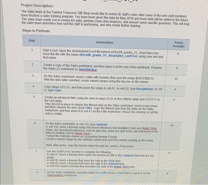 following. Add Units, Staff, and Staff Category to the PivotTable. Move Staft