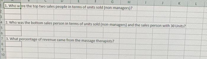 Right-click cell E14, point to Sort, and then sort the data in