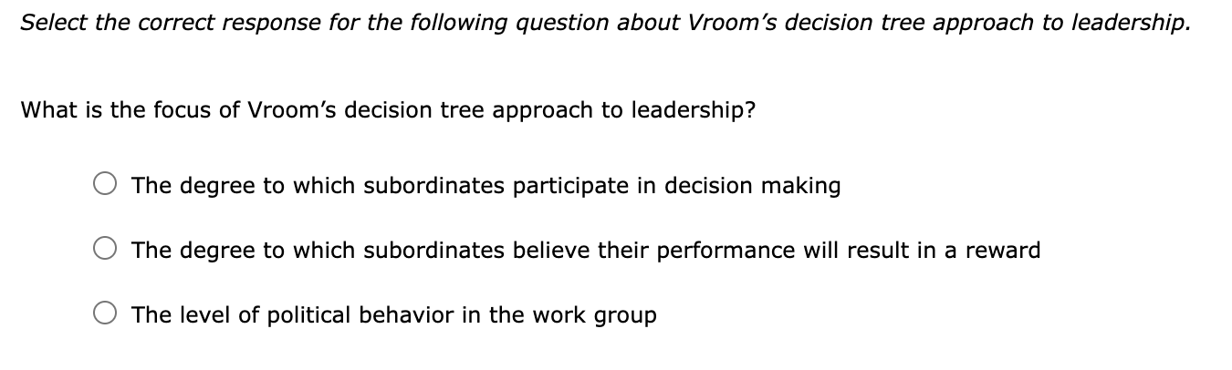 suited for which of these types of situations? Moderately favorable Most favorable
