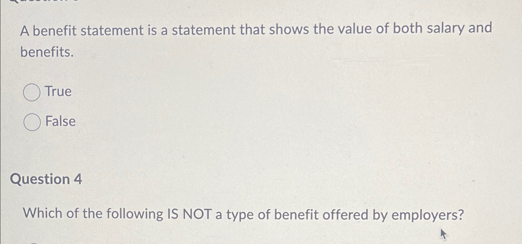  A benefit statement is a statement that shows the value of