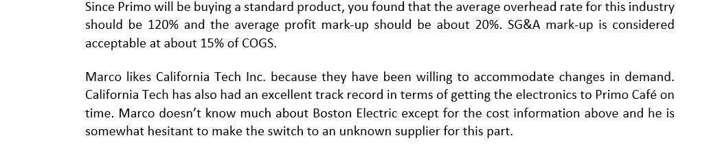 all calculations in the excel file that you will upload with your