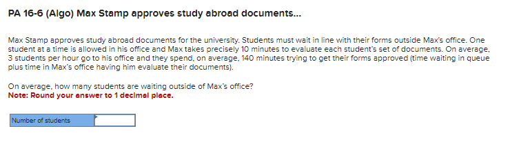  PA 16-6 (Algo) Max Stamp approves study abroad documents... Max Stamp