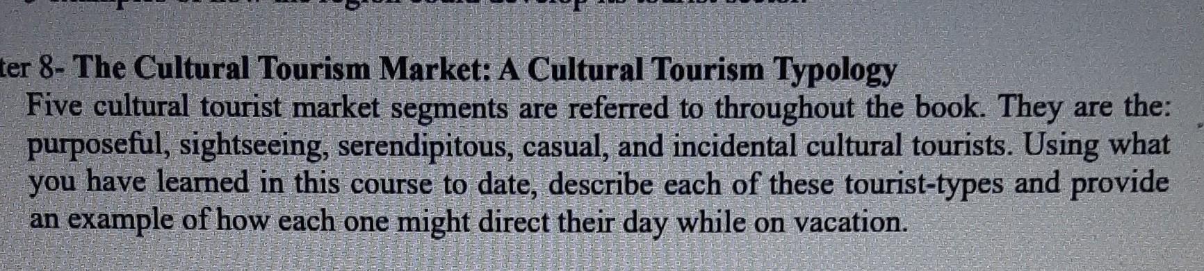  please write 400 words and explain briefly er 8- The Cultural