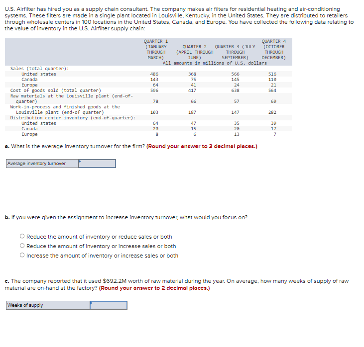 Just write the answers; no Explanation is needed. (Please make sure it