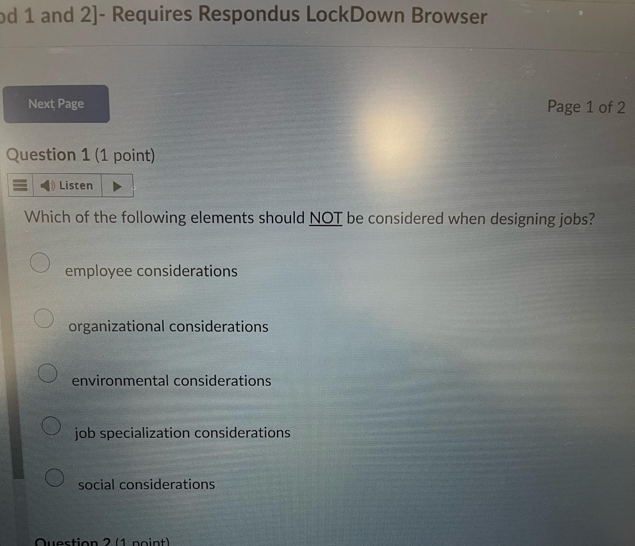  od 1 and 2]- Requires Respondus LockDown Browser Page 1 of