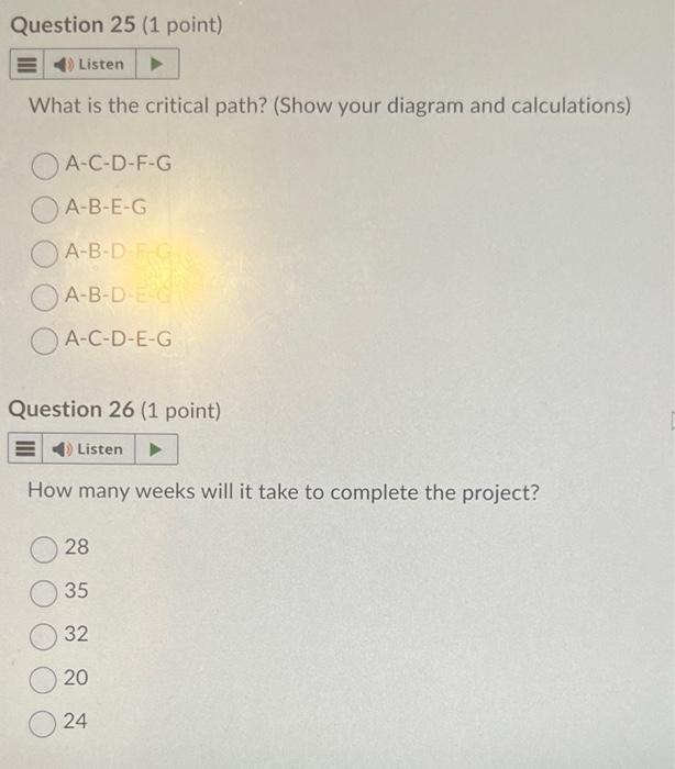 C A 4 D C 8 E B,D 2 F D 6