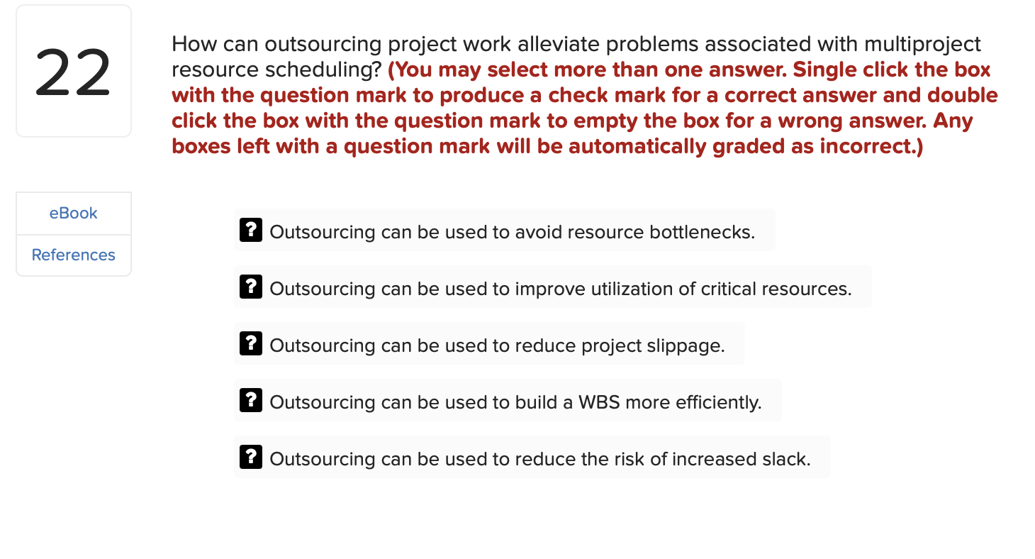  How can outsourcing project work alleviate problems associated with multiproject resource