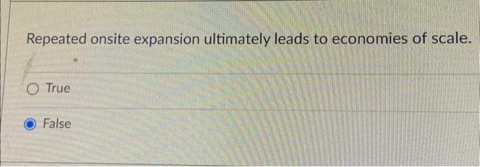 customization ability. True False Question 31 Increasing inventory turns will reduce the