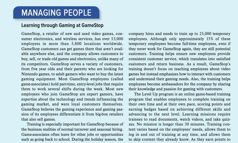 1. Does Level Up support GameStops business? Explain. 2. Do you think