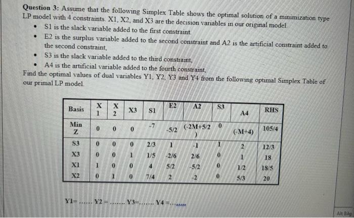 show every step with handwriting pleaseee Question 3: Assume that the following