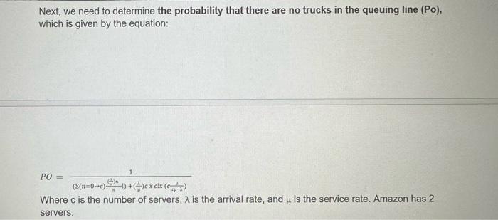 the equations needed to solve this are in the picture below: all