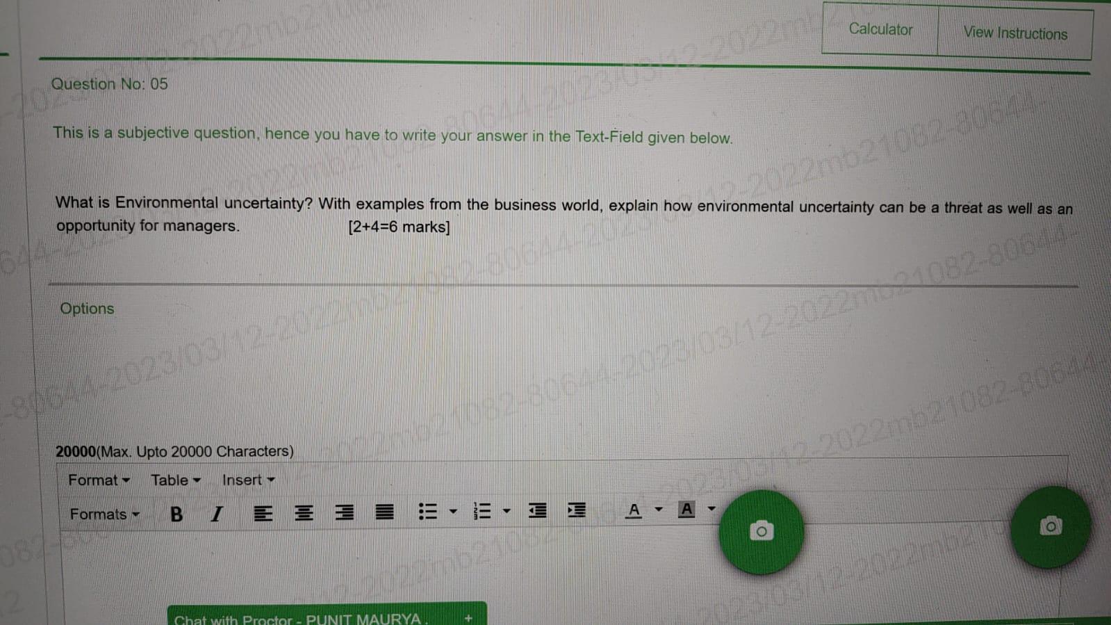  This is a subjective question, hence you have to write your