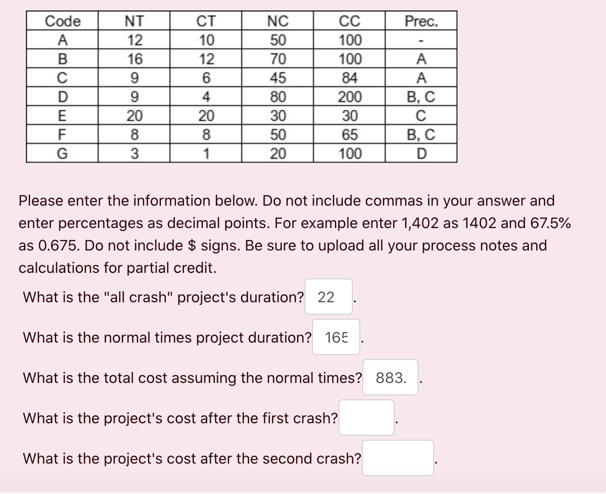  Please enter the information below. Do not include commas in your