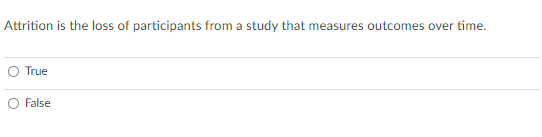 whether its observed value changes when it is exposed to an intervention.