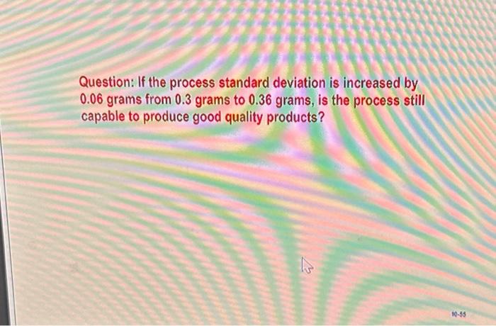 process mean is not at the center of the specification, Cpk should
