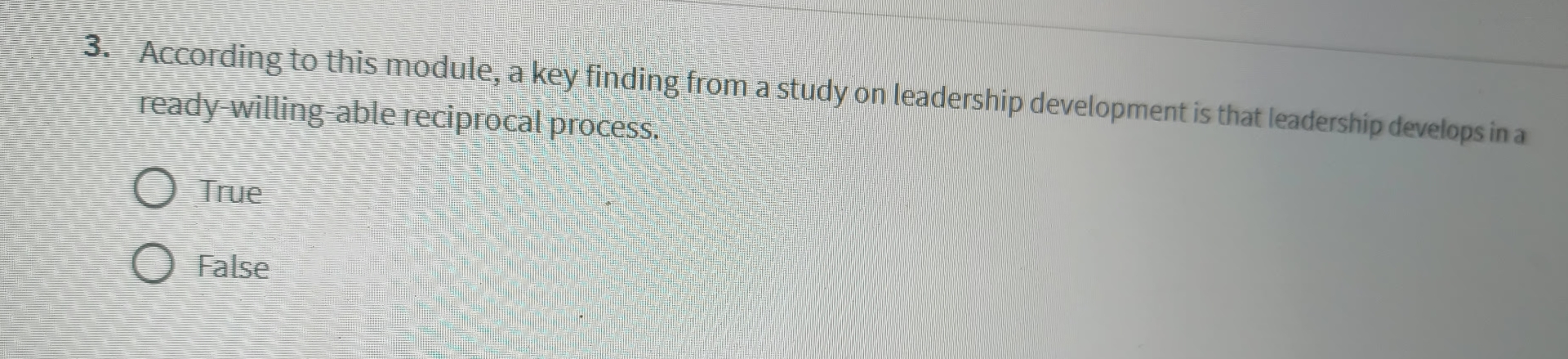  According to this module, a key finding from a study on