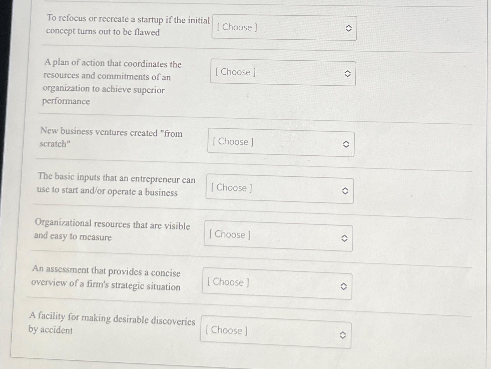 To refocus or recreate a startup if the initial concept turns