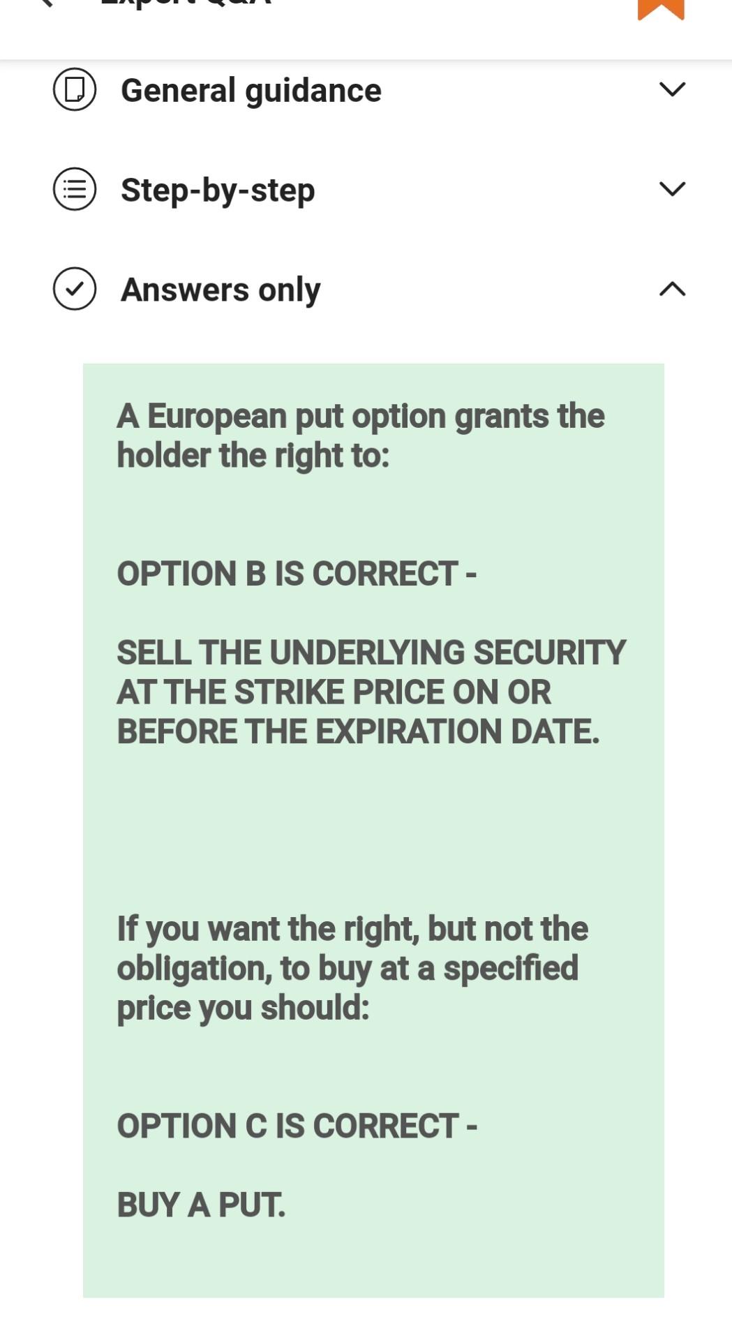 wrong at b and C but chegg is still choosing it. Multiple