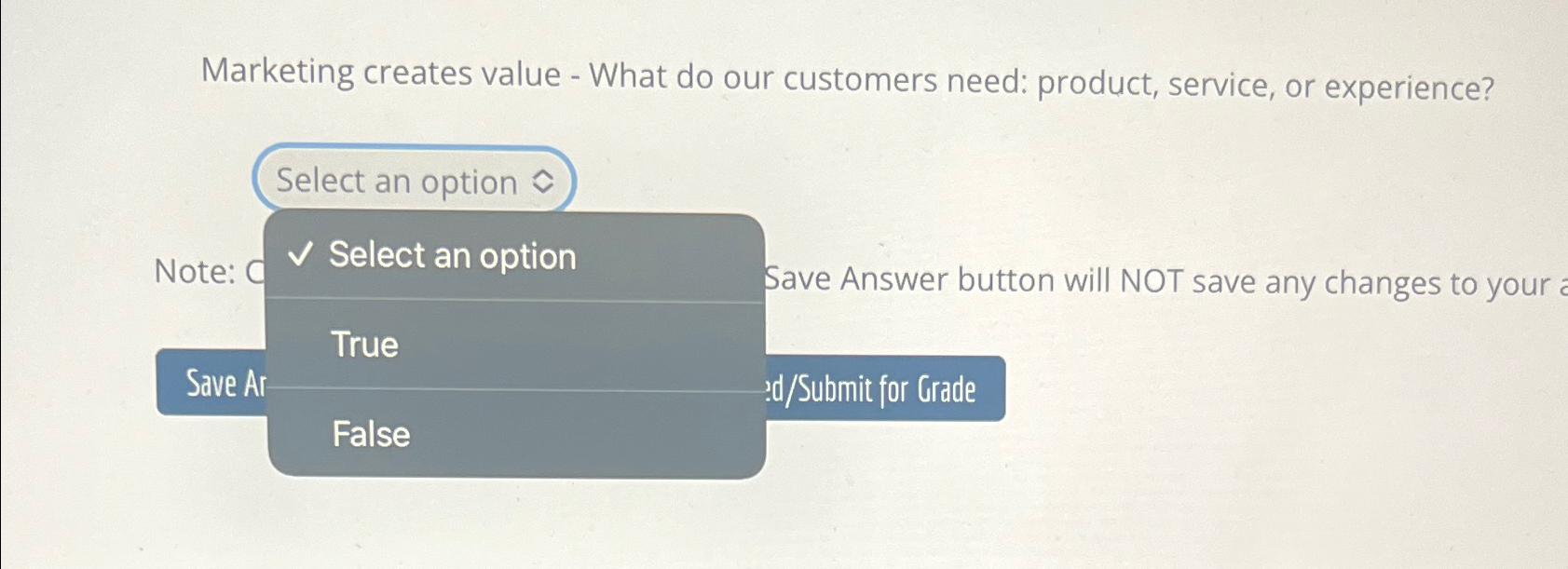  Marketing creates value - What do our customers need: product, service,