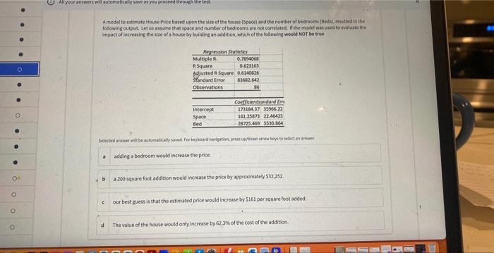 model to estimate House Price based upan the size of the house