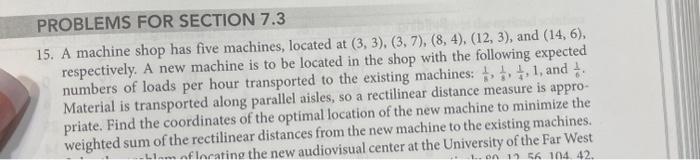  question 15 following 7.3 example thanks! PROBLEMS FOR SECTION 7.3 15.
