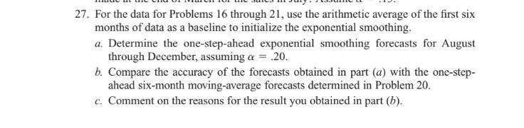  Determine the following: a. The value of consistent with N=6 in