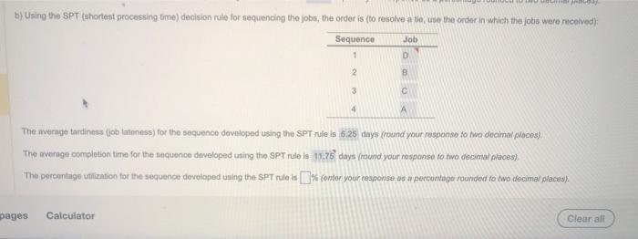  The wverage tardinnss (gob latnness) for the seguence doveloped using the