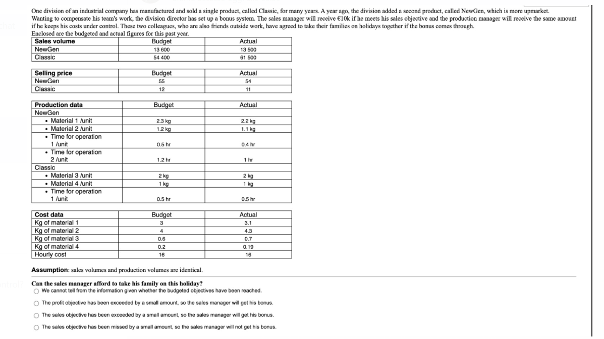  if he keeps his costs under control. These two colleagues, who