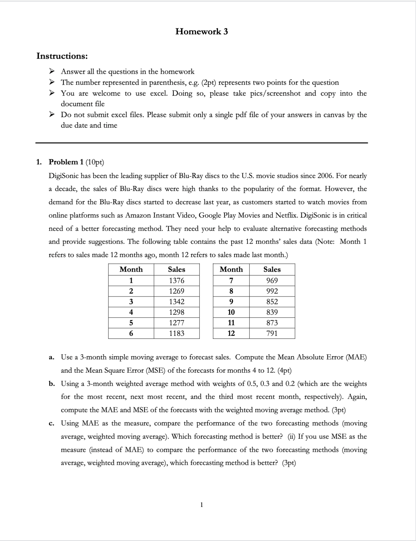  Instructions: Answer all the questions in the homework The number represented