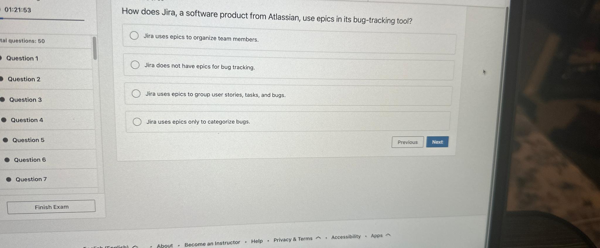  01:21:53 tal questions: 50 Question 1 Question 2 Question 3 Question