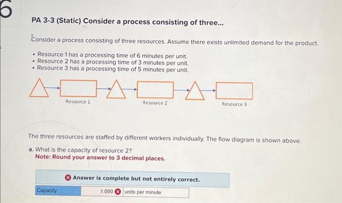  please answer A- D - kesource s nas a processing time