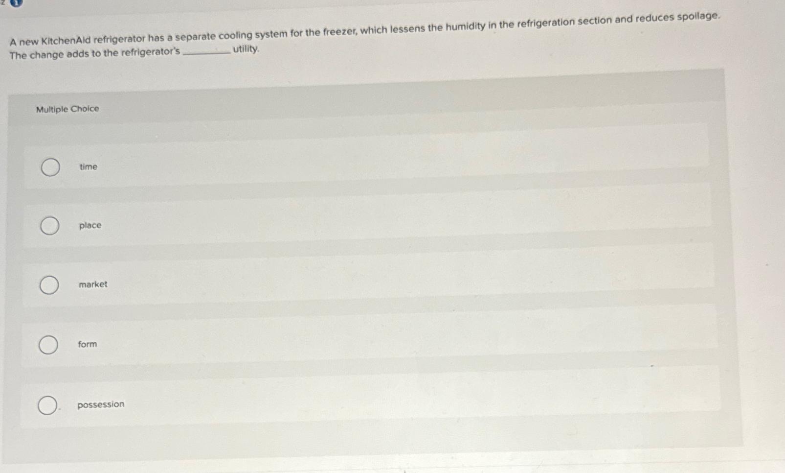  A new KitchenAld refrigerator has a separate cooling system for the