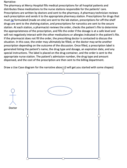 PLEASE START OFF WITH THE GIVEN IMAGES The pharmacy at Mercy