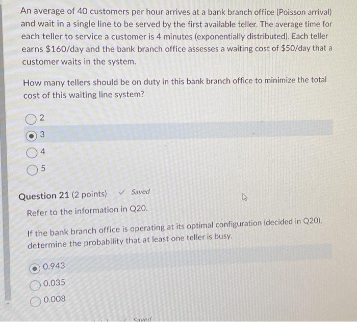 Help quick please!!! I only have 20 minutes If the bank branch