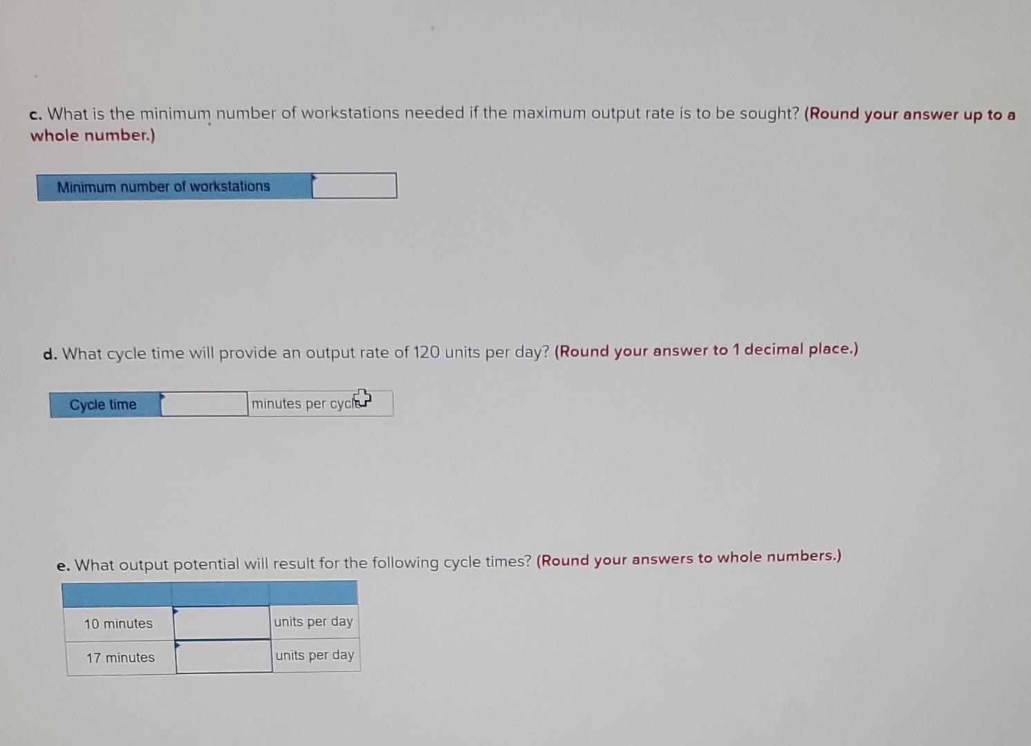 longest task is 2 minutes, and the total time for all tasks