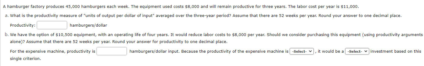 HINT: First Drop down is: Higher/Lower and Second Drop Down is Good/Bad