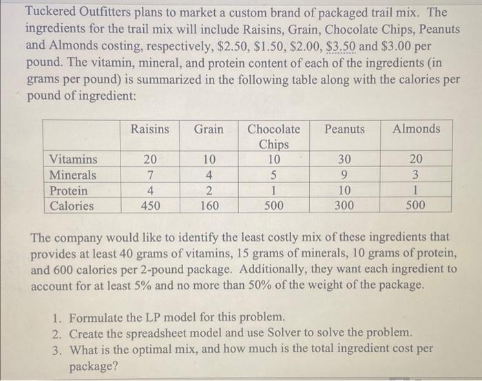  Please show how to answer questions 1-3 using an excel templet