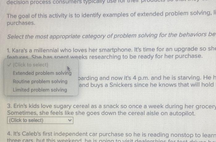 below. 1. Kara's a millennial who loves her smartphone. It's time for