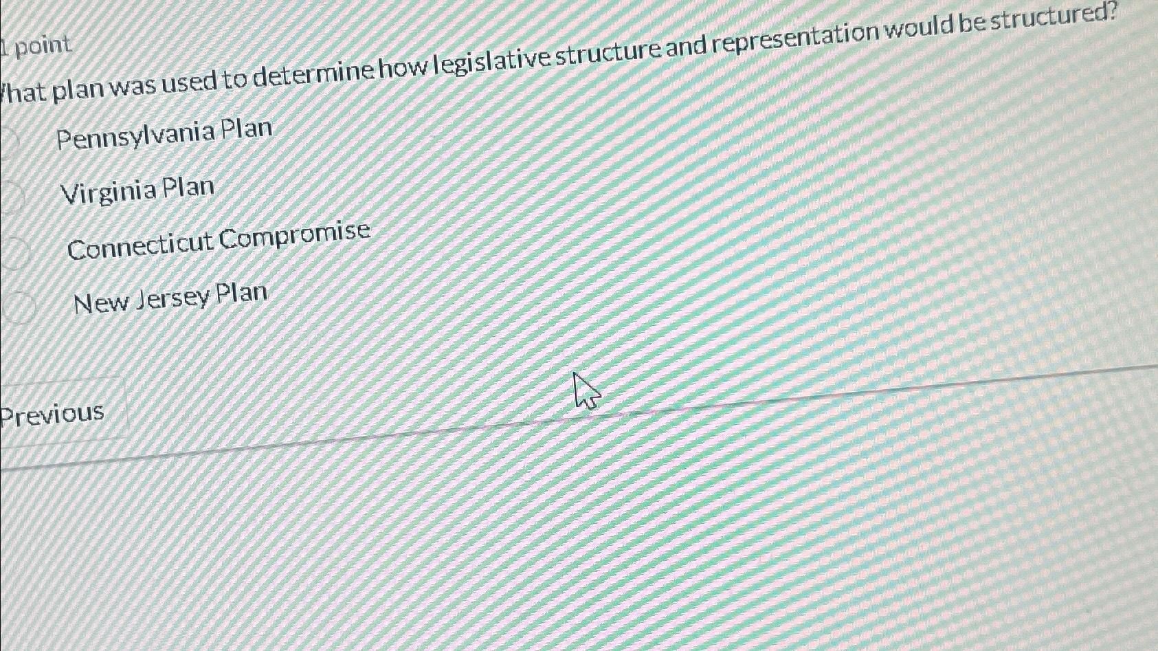  point hat plan was used to determine how legislative structure and