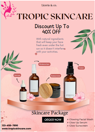 the details in below 800 words. Ex: why choose those colours, what