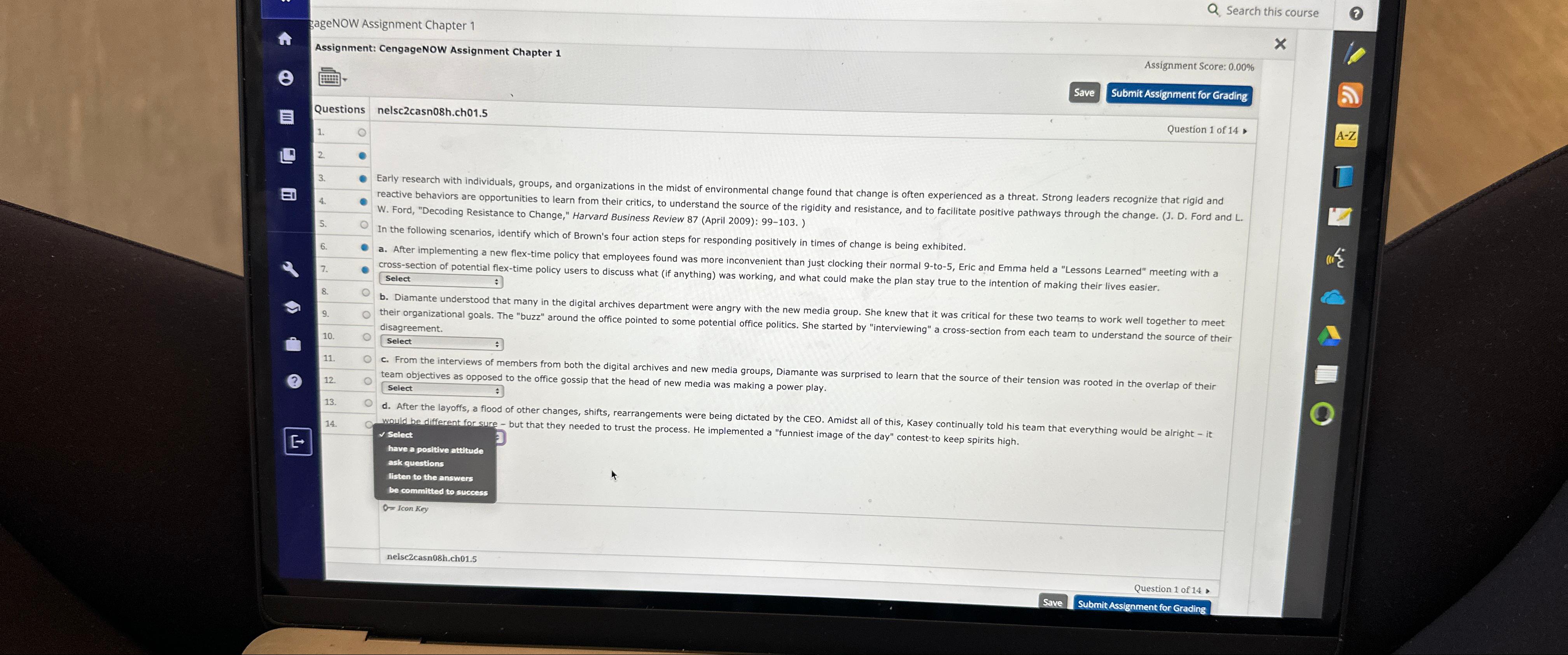  JageNOW Assignment Chapter 1 Assignment: CengageNOW Assignment Chapter 1 Assignment Score: