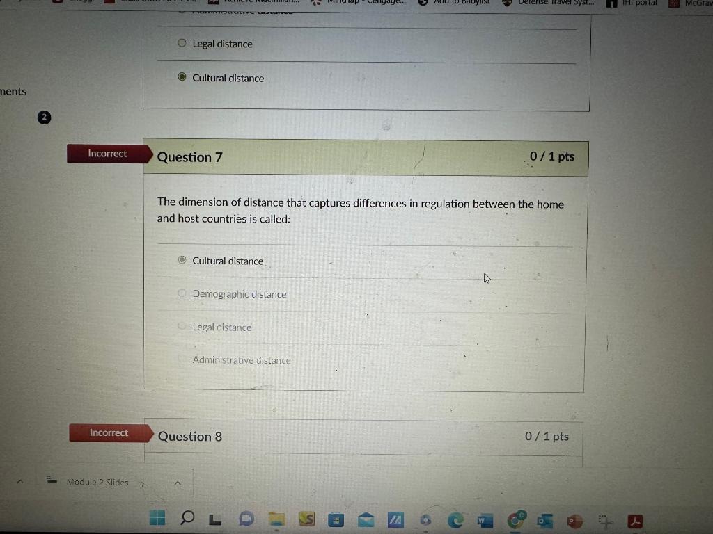 brand reputation of the home country of the firm Question 3 1/1pts